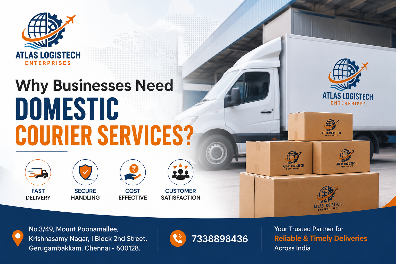 Why Businesses Need Domestic Courier Services for Faster & Reliable Deliveries?